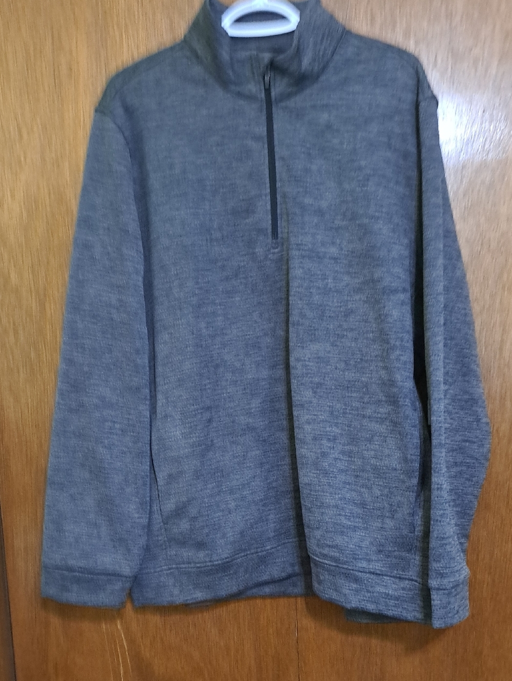 Hogan Men's Heather Gray Zip-Up Sweater